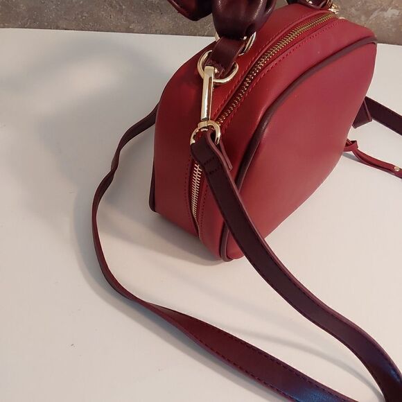 Sole Society Crossbody bag Maroon with bow - Picture 4 of 12